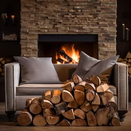 Música Suave Y Fuego: Armonía Para Aliviar El Estrés - Sonidos Del Bosque