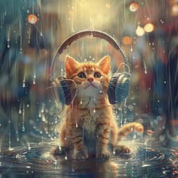 Whisker Rain: Cats Soothing Tunes - Calming Music for Cats
