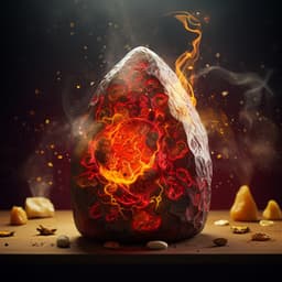 Tranquil Blaze Harmonies: Meditative Music by the Fire - A Sound Healer