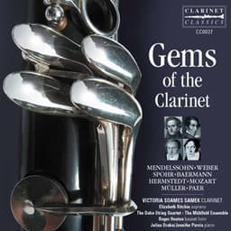 Gems of the Clarinet - Victoria Soames-Samek