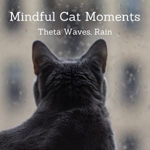 Mindful Cat Moments: Theta Waves, Rain - Sleepy Cats