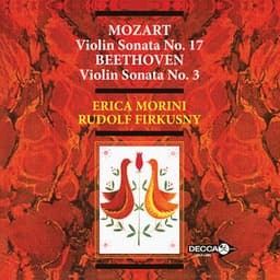 Mozart: Violin Sonata No. 17, K. 296; Beethoven: Violin Sonata No. 3 - Erica Morini