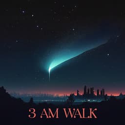 3 AM Walk: Park Bench Meditation, Moonlight Contemplation - Calming Music Sanctuary