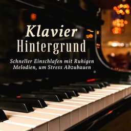 Klavier Hintergrund: Schneller Einschlafen mit Ruhigen Melodien, um Stress Abzubauen - Schlaflieder