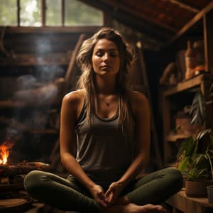 Suave Masaje Con Fuego: Relajantes Melodías De Llamas - Latidos de soledad