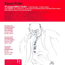 41 ausgewählte Lieder - Hanns Eisler