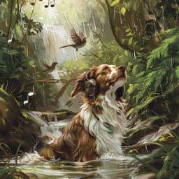 Rain Harmony: Binaural Nature Sounds for Dogs - 80 88 Hz - Dog Music Hour