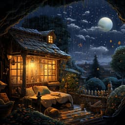 Rainy Night's Rest: Music for Stress Relief - Sonar Rain