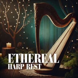 Ethereal Harp Rest: Gentle Harmonies, Nightly Calm, Restful Slumber - Sleeping Music Zone