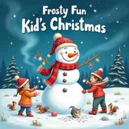 Frosty Fun Kid’s Christmas - Children's Baby Animals song