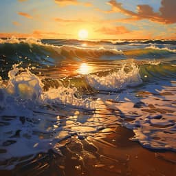 Serenidad Oceánica: Ritmos Costeros En Armonía - Lista de reproducción suave y relajada