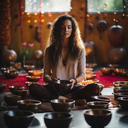Refugio De Masajes: Serenos Cuencos De Cristal Y Cascadas - Voces Orbitales