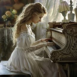 Sinfonía De La Música De Piano: Cascadas De Armonía - Salón con piano bar