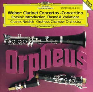Weber: Clarinet Concertos / Rossini: Introduction, Theme and Variations - Charles Neidich