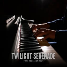 Twilight Serenade: Peaceful Piano Tunes - Piano Meditation Music