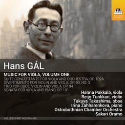 Gál: Music for Viola, Vol. 1 - Hans Gál