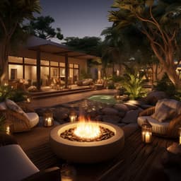 Tranquilidad En El Spa Del Fuego: Sonidos Relajantes De La Brasa - Terapia de naturaleza