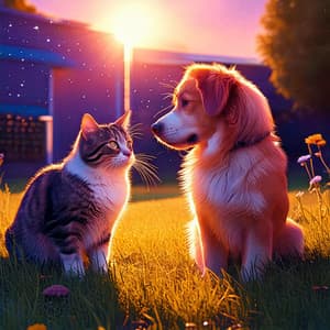Lofi Harmony for Peaceful Pet Nap Times - Binaural Beats Relaxation