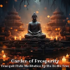 Garden of Prosperity: Tranquil Flute Meditation by the Bodhi Tree, Cultivating Abundance and Inviting Wealth and Prosperity - Hz Frequency Zone