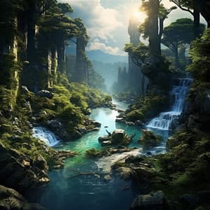 Crystal Cascades: Nature's Aquatic Anthems - Ambient 11