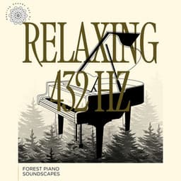 Relaxing 432 Hz Forest Piano Soundscapes - Healing Sounds 432 Hz