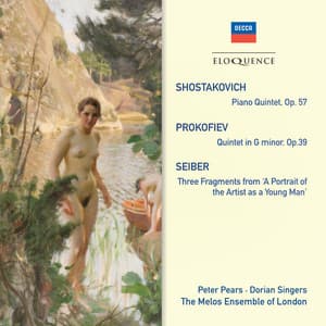 Shostakovich: Piano Quintet; Prokofiev: Quintet In G Minor; Seiber: Three Fragments - Sir Peter Pears