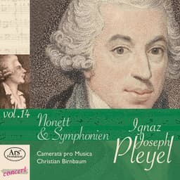 Pleyel: Vol. 14 - Nonett & Symphonien - Ignaz Pleyel