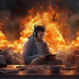 Work Fire: Dynamic Energy Symphony - Working from Home Music