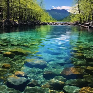 Aria Del Lago Costero Relajante: Melodía Tranquila Costera - Naturaleza Sonidos de la Tierra