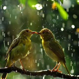 Binaural Dog Relaxation: Rain and Nature Bird Sounds - Atmospheric Force