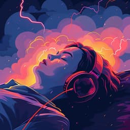 Slumber in Thunder: Music for Restful Sleep - Sleep Surfers