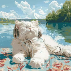Cats' Leisure Hours: Chill Music for Felines - Cat Relaxing Sounds TA