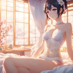 Kawaii Chillhop Cafe: Anime Dreams & Chill Lofi Beats - Anime Girl Lofi