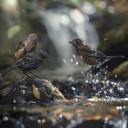 Binaural Creek and Birds for Dogs' Nature Calm - Dog Relaxation
