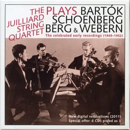 The Juilliard Quartet: The Celebrated Early Recordings - Juilliard String Quartet