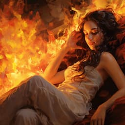 Fire Unwind: Soothing Relaxation Rhythm - Soft Background Music