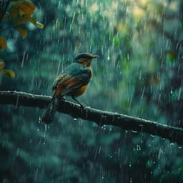 Binaural Relaxation: Rain Sounds with Nature and Birds - Granular FX