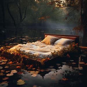 Sleepy Water Fugue: Peaceful Lakeside Dreams Melodies - Water and River Sounds