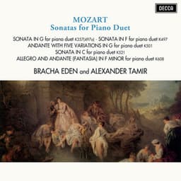 Mozart: Sonatas for Piano Duet - Wolfgang Amadeus Mozart