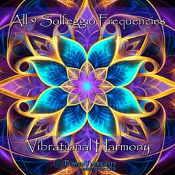 All 9 Solfeggio Frequencies: Vibrational Harmony - PowerThoughts Meditation Club