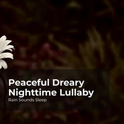 Peaceful Dreary Nighttime Lullaby - Rain Sounds Sleep