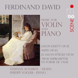 David: Music for Violin and Piano - Ferdinand David