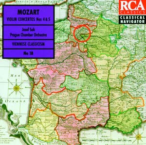 Mozart: Violin Concertos Vol. 2 - Classical Navigator - Josef Suk