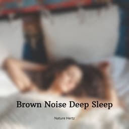 Brown Noise Deep Sleep, Falling Rain and Violin, Cello Music - Nature Hertz