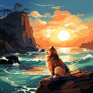 Calma Del Agua: Melodías Relajantes Para Mascotas - Ruido de la naturaleza