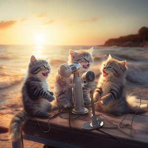 Ocean Cats: Feline Melody Tide - Afternoon Chill Out