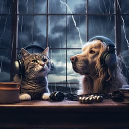 Thunder Harmony: Pets Relaxing Melodies - Pets Total Relax