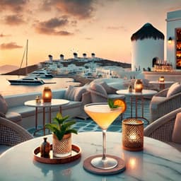 Mykonos Night Vibes: Soothing Ambient Chill Music - Sunset Chill Out Music Zone