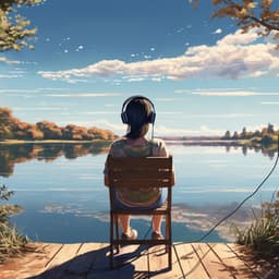 Piano by the Lake: Serene Soundscapes - Violet Keys