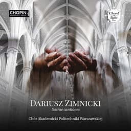 Sacrae cantiones - Dariusz Zimnicki